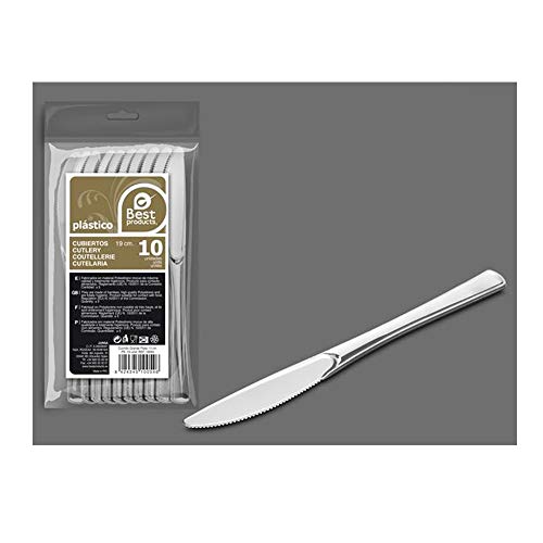 Best products - 10 COUTEAUX ARGENT 20CM