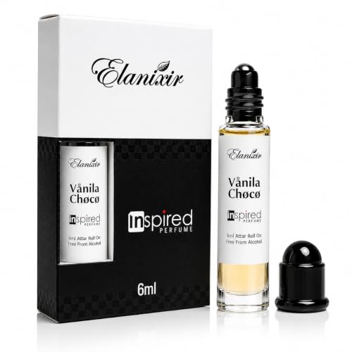 ELANIXIR Inspired Perfume Vanilla Choco 6ml Attar Roll On - Image 2