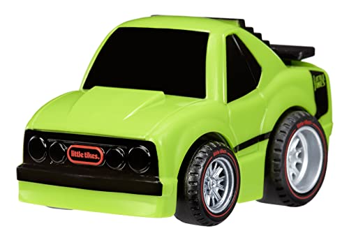 Little Tikes My First Cars Crazy Fast Cars Muscle Car Pullback Toy Car Vehicle with Epic Speed and Distance, Goes up to 50 ft