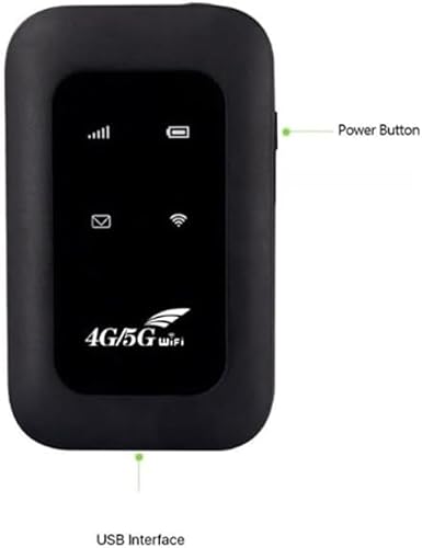 Miniatura 5 de Convergek RemarkdoFulfilexces WiFi portátil para todas las redes, enrutadores inalámbricos, punto de acceso de red móvil, encendido y uso, router de