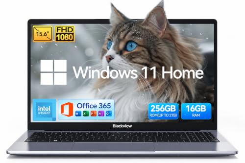 15.6" Student Laptops Computer 2026 Office 365 Intel CPU 16GB RAM 256GB SSD - image 1