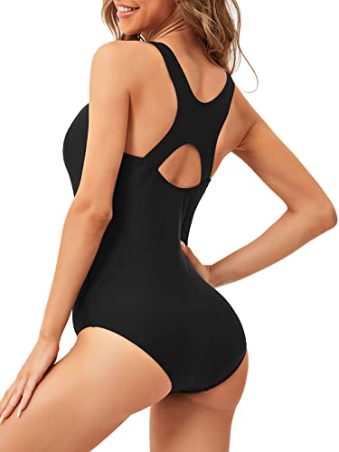 Image of Century Star Women Athletic One Piece Swimsuits-2026 Training Bathing Suits for Teens Juniors