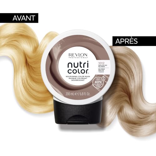 Masque repigmentant 1012 ish blonde Nutri Color Revlon 200ML - vue 5