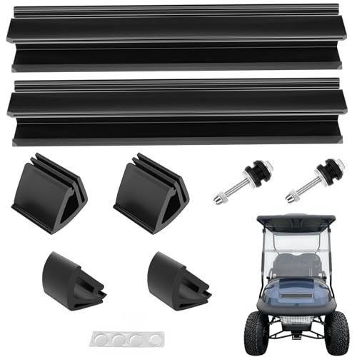 Clip de pare-brise voiturette de golf anti-vibration MOSNAI pinces robustes tube 2.5x2.5cm