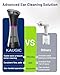 KAUGIC Upgraded Ear Wax Removal with One-Piece Waste Tank, Safe Ear Cleaner with Water Temperature Sensor, Effective Ear Irrigation Kit, IPX7, Slate Rose