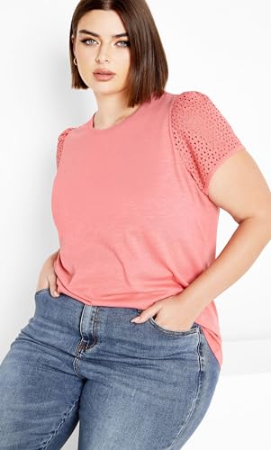 Image of City Chic Plus Size Top, Linny Top