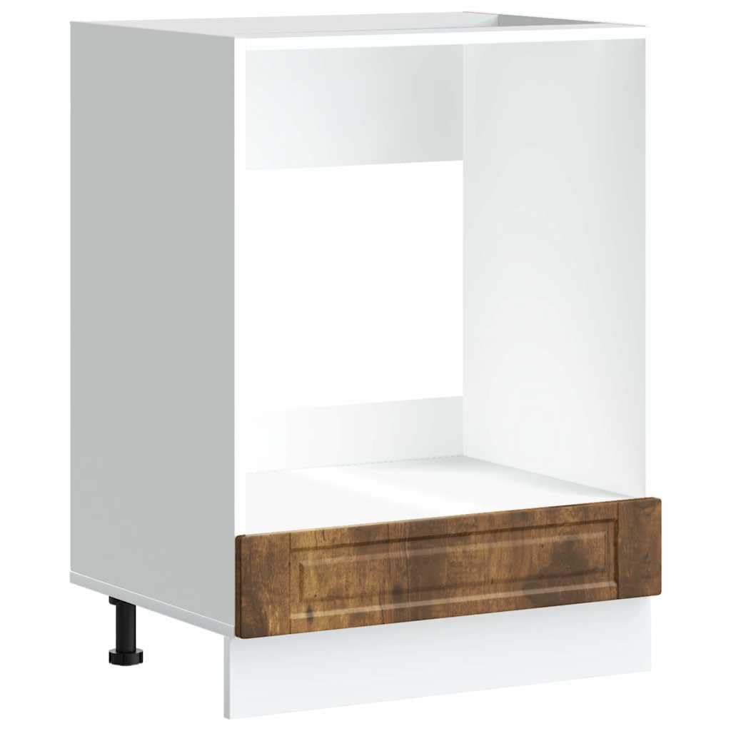 vidaXL Oven Cabinet Porto Smoked Oak Engineered Wood