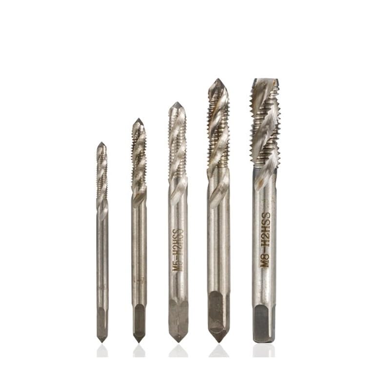 Rubinetto Metrico HSS Acciaio Scanalato A Spirale Maschiatore A Vite Maschiatore Per Filettatura Utensili Manuali Per Trapano,M18x2.5