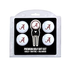 Team Golf Alabama Golfgeschenkset mit 4 Bällen