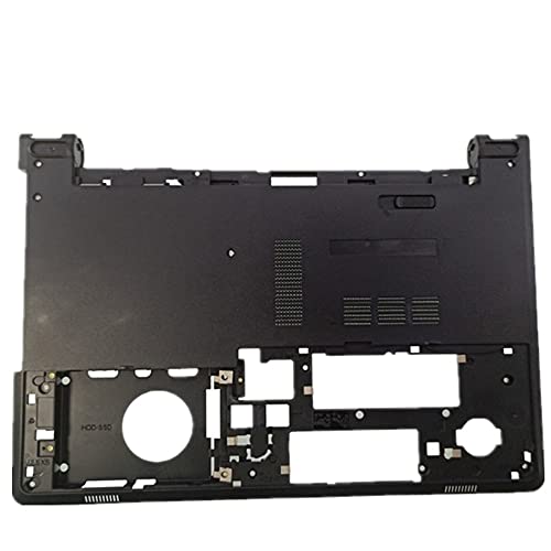 Coque D Dell Inspiron 5458 : housse de protection inférieure de remplacement noir