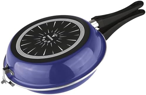MAGEFESA 9.4 Double Sided Frying Pan ¨C Perfect for Spanish Tortilla & Frittata. Non-Stick. Vitri...