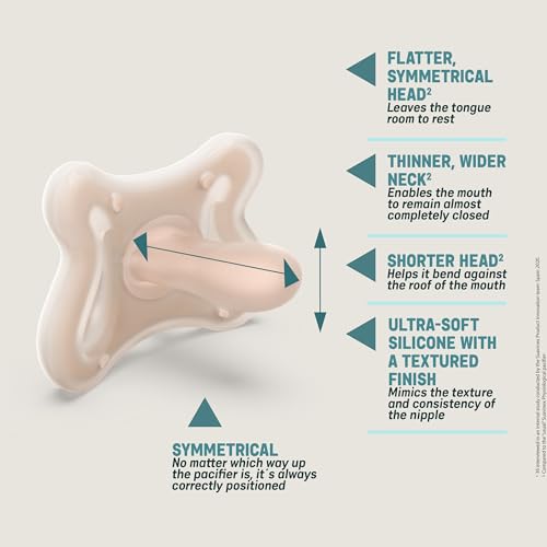 Image of Suavinex Zero Zero Silicone Baby Pacifier w /SX Pro Physiological Pacifier Nipple (-2-2M), 2Pk, Deep