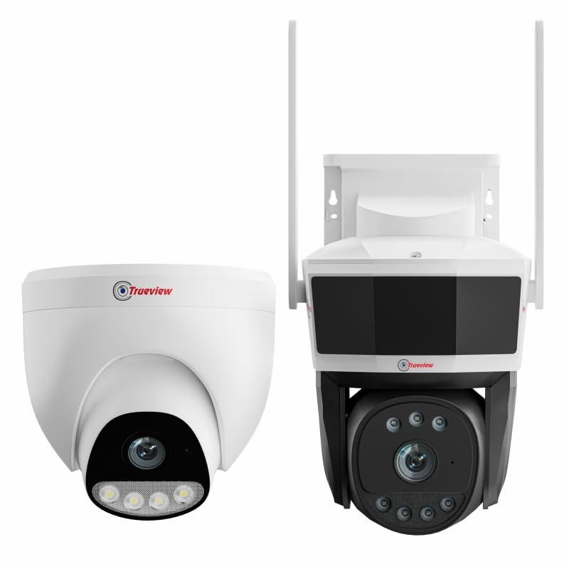 Trueview Smart Outdoor & Indoor Security Camera Pack of 2 | 3MP WiFi Mini PT Camera + 3MP WiFi Dome Camera | STQC Approved | 360° Pan Tilt | Human Detection | Two-Way Audio | Alexa Compatible-picture-28