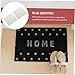 GLEAVI 8Pcs Non Slip Pads Double Sided Carpet Tape for Hardwood Floors Rug Corner Taps Washable Reusable for All Rug Shapes