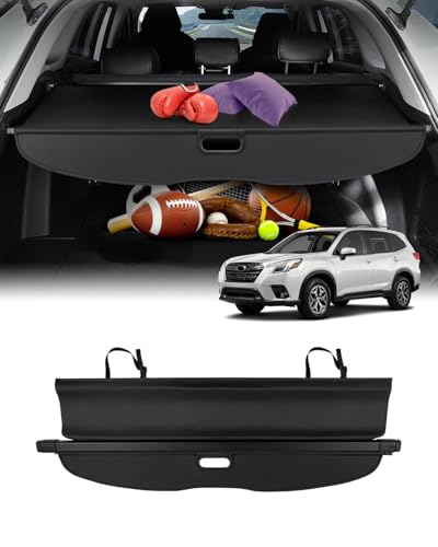 Image of Powerty Cargo Cover for 2019-2024 Subaru Forester Accessories, Canvas
