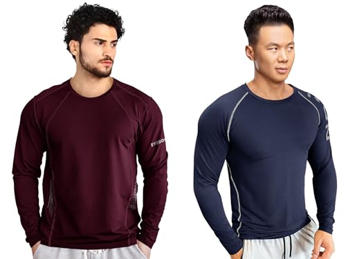 Image of Noble Monk Mens Polyester Solid Regular Fit T-Shirt