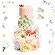 GOURDBRO Befüllbarer Tortenständer 3 Etagen aus Acryl mit 2 LED Dekorativ, 3 Stück Diy Cake Stand, Kuchenständer, Torten Etagere, Desserttisch Displaybox für Geburtstags, Hochzeit und Feiertagsfeiern