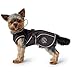 HUNTER Hundemantel UPPSALA SOFTSHELL, Farbe: schwarz, sportliches Design, wasser- und winddicht, mit weichem Fleece-Innenfutter, individuell einstellbar, reflektierend, waschbar, Größe: 35