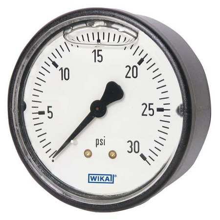 Pressure Gauge, 2-1/2" Dial Size, MNPT