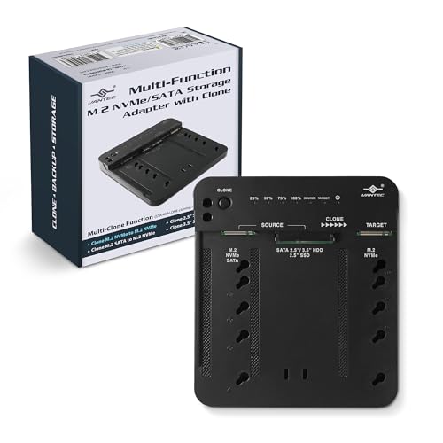 Adaptador M.2 NVMe SATA Vantec CB-M2NVME-C3 para actualizar portátiles en casa