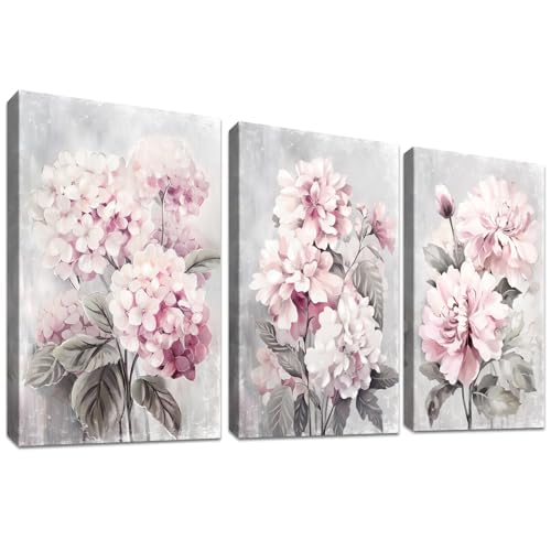 Dfzewki Multicolor Canvas Wall Art Painting Home Corridor Bathroom Wall Decor For Living Room Home Decor Pictures For Bedroom Walls(40X50cm(16X20in) X3/No Frame)