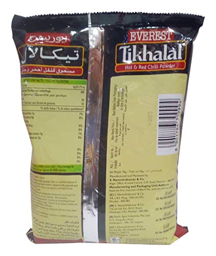 Image of Everest Tikhalal Chilli Powder - Hot & Red, 1kg Pack