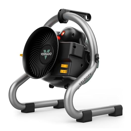 Vornado Velocity HD Garage Space Heater with Fan, Tilt Head, Advanced Safety Features