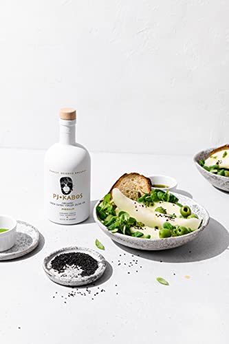 2023 Gold Medal Winner, High Phenolic (481Mg/Kg), Usda Organic Greek Extra Virgin Olive Oil, Kosher, Greece, Cold Extracted, 16.9 Oz Bottle, Koroneiki, Pj Kabos “Family Reserve Organic -Medium” #TOP6