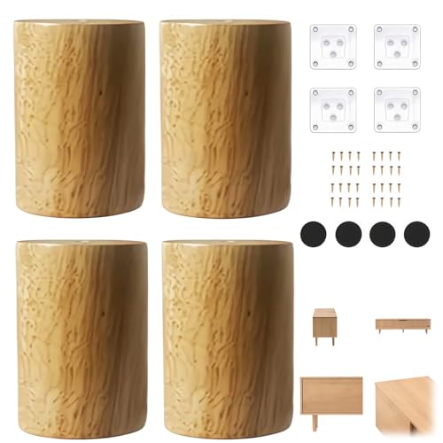 �ؐ� �e�[�u�� �r �p������ 4�{�Z�b�g DIY ����5/ 8/10/ 12/15/18/20/25cm ���C�� �����p �Ƌ�r ���[�e�[�u�� ���p �ω׏d300kg �Ƌ �I DIY�p �\�t�@�[/�x�b�h/�L���r�l�b�g���̌����p(A,8cm)