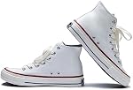 Women's Canvas High Top Sneakers Lace Up Casual Fashion Shoes