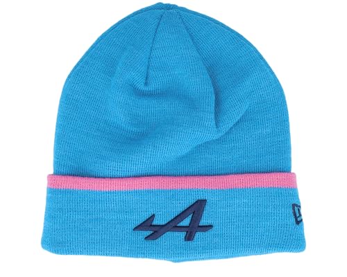 Bonnet de F1 Alpine noir réglable pour ne plus souffrir du froid hivernal avec style