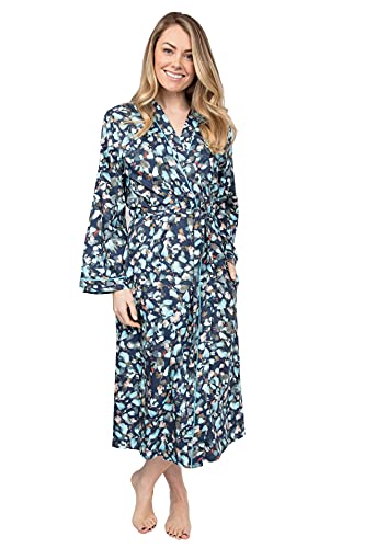 Cyberjammies Freya 4955 Robe de chambre longue Motif feuilles Bleu, bleu, 36 Cover