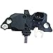 OEG Parts New Alternator Voltage Regulator with Brushes Compatible With VW Volkswagen Jetta Golf Beetle 1.9L 2.0L 2.8L 99 00 01 02 03 04 05 06 1999-2006