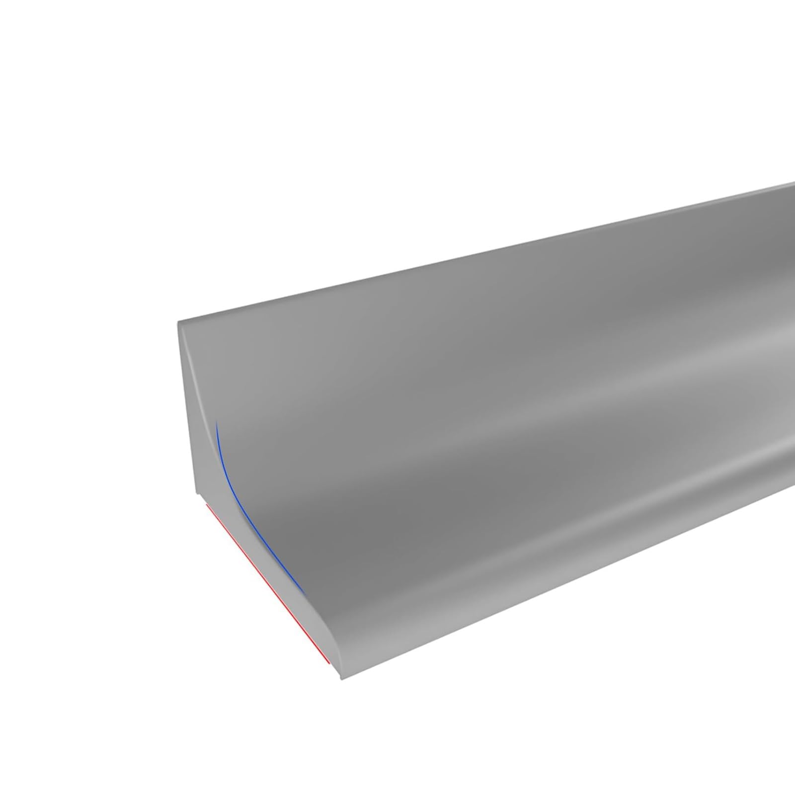 Striscia di blocco dell'acqua in silicone, Soglia della doccia pieghevole Soglia della diga d'acqua, Barriera del tappo dell'acqua della doccia, per la striscia di blocco dell'acqua della cucina del b