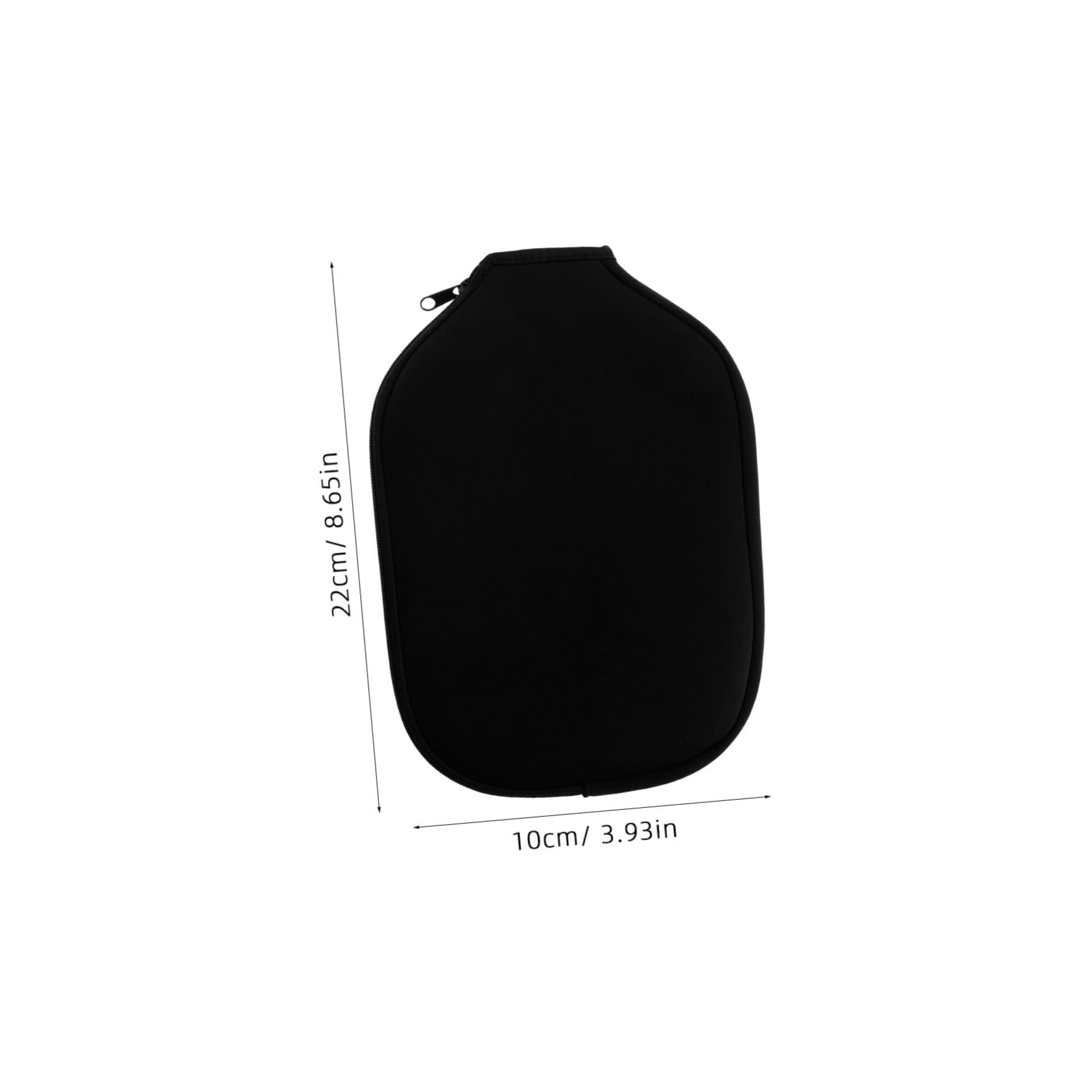 ibasenice Neoprene Paddle Cover for Rackets Lightweight and Durable Zipper Sleeve with Scratch Protection Fits Paddles for Players of All Levels