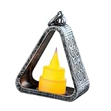 【Éclairage doux】Doté d'une veilleuse LED intégrée à faible consommation (0,06 W), ce produit diffuse une lumière chaude qui crée une ambiance cosy pour la nuit, les études ou les fêtes.