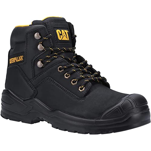 CAT Chaussures de sécurité Mid S3 pour homme Noir, Noir, 43 EU