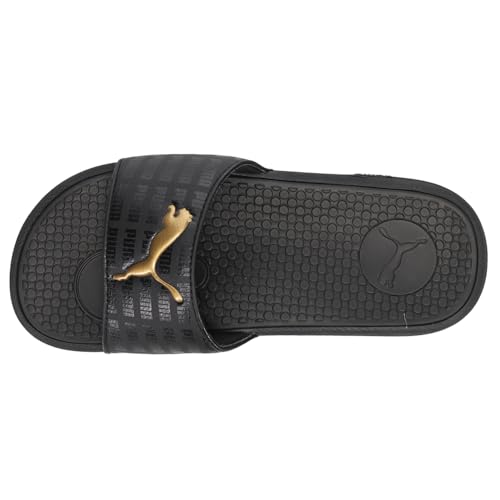 PUMA Womens Cool Cat Echo Logo Slide Casual Sandals Casual - Black4
