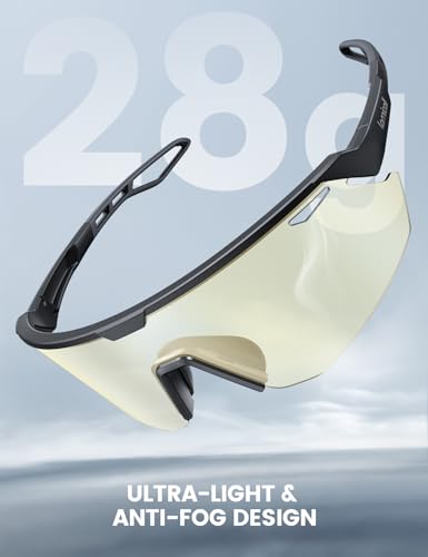 Image of Lamicall 24g Polarized Sports Sunglasses for Men Women - UV400 Protection Sun Glasses for Baseball Running Cycling Fishing