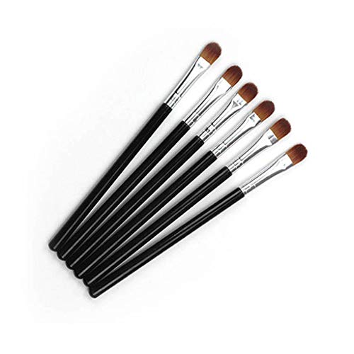 Preisvergleich Produktbild Longra Pinselset Make up Pinsel Set Professionelle mit Gesichtspinsel Lidschattenpinsel Augenpinsel Synthetische Haar Kosmetik Pinselsets Eyeshadow Eyeliner Gesichtspuder 6 Stück