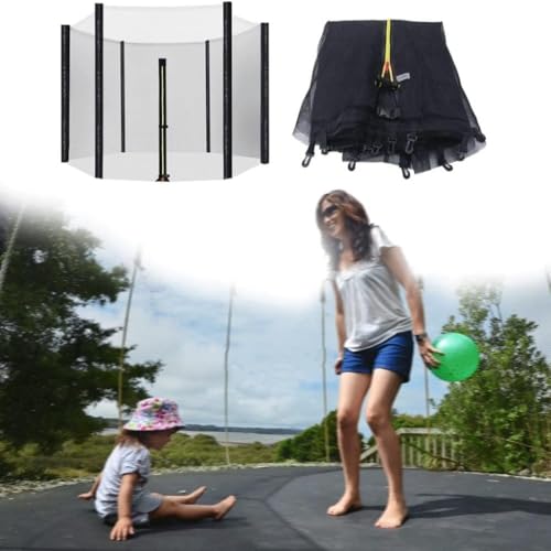 Filet de sécurité de trampoline pour des jeux de jardin sereins