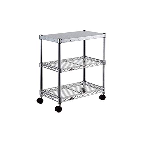 Amazon｜ホームエレクター パンチングワゴン シルバーHC1424PS