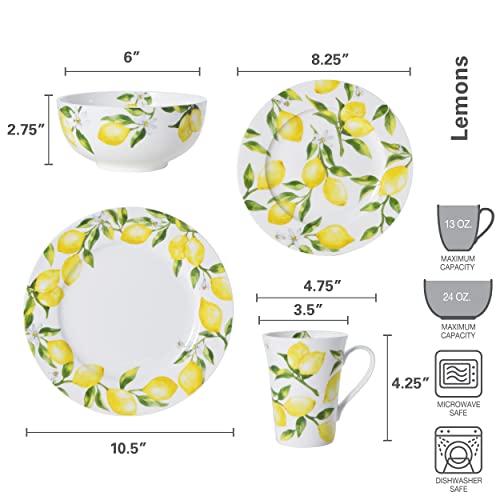 Mikasa 5266096 Lemons 16-Piece Dinnerware Set thumb #3