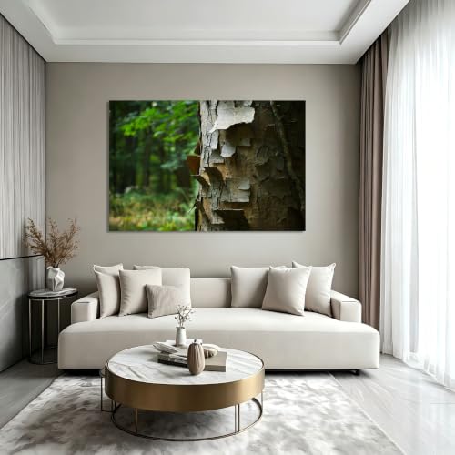 Cuadro de paisaje natural en lienzo moderno de montaña para interiores 4