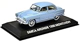  Eligor ATL2147206-SIMCA Aronde 1300 Monthlérie 1958 Blau - Maßstab: 1/43