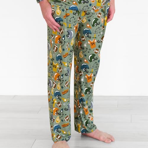 Image of Little Sleepies Mens Pajama Pants, Soft Viscose from Bamboo PJ Bottoms for Family Matching Set, Mens Sleepwear PJs w /Pockets