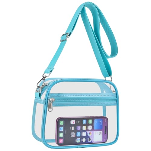 Image of Oraben Clear Bag for Stadium Events Clear Purse Stadium Bag Satchel Handbags for Sports Events Concerts Festivals | Stadium Approved