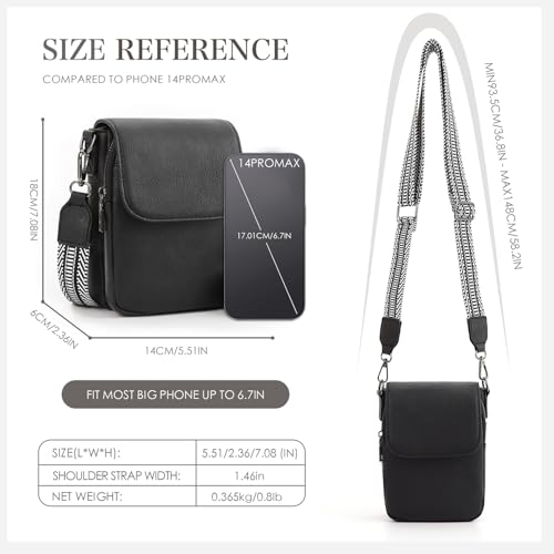 Crossbody Bag for Women - PU Leather Shoulder Bag Trendy Small Crossbody Purse Bag for Travel Work Party2