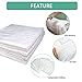 77A 50PCS Plastic Sheeting for Body Wrap Used Inside a Far Infrared Sauna Blanket 47