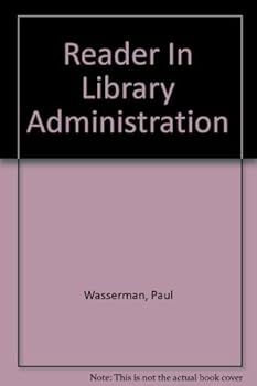 Hardcover Reader In Library Administration Book